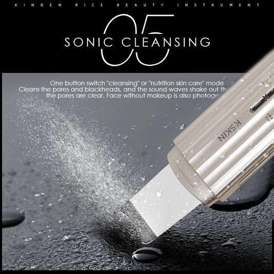 KSKIN Professional Electric Facial Dead Skin Peeling Sonic Cleaning Ultrasonic Skin Scrubber.2026 ULTRASONICO FACIAL REMOVEDOR DE PIEL MUERTA