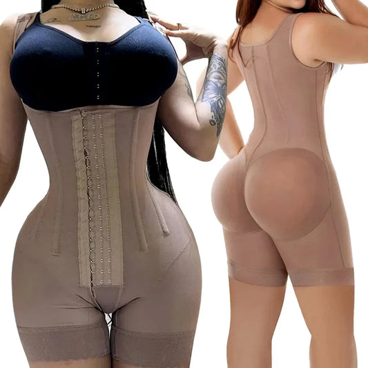 Fajas Colombianas Postquirúrgicas para Liposucción, Reductoras, Faja Postparto, Etapa 2, BBL, Control de Abdomen, Moldeadora de Cuerpo Completo