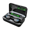 Auriculares Gaming Inalámbricos F9 TWS | Earbuds y Headset con LED de Batería, Sonido Estéreo para Juegos