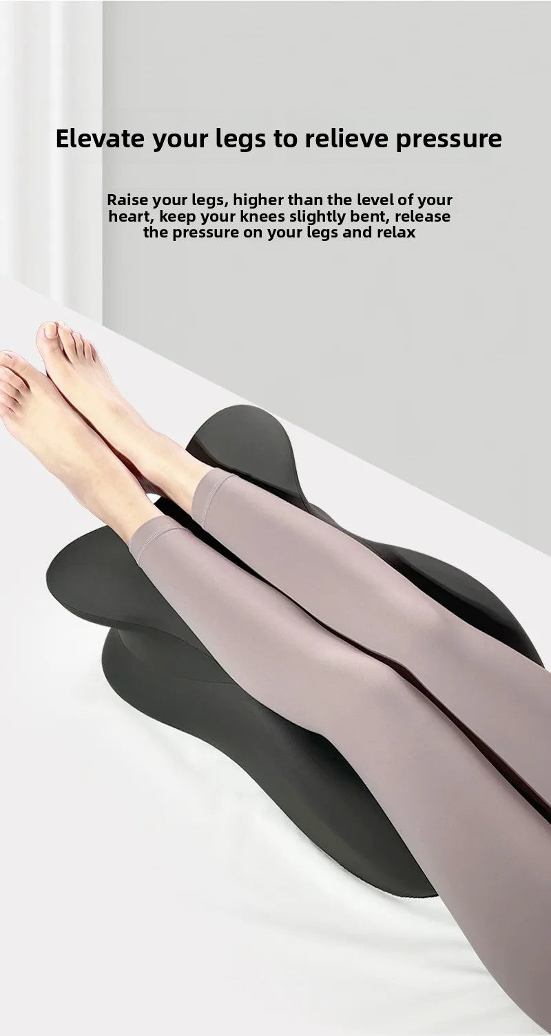 Almohada Cuña de Espuma Viscoelástica de Alta Densidad — Soporte Ortopédico Multi-Posición con Funda Removible y Lavable para Alivio de Dolor de Espalda, Cuello y Piernas