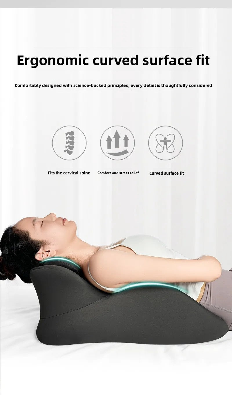 Almohada Cuña de Espuma Viscoelástica de Alta Densidad — Soporte Ortopédico Multi-Posición con Funda Removible y Lavable para Alivio de Dolor de Espalda, Cuello y Piernas