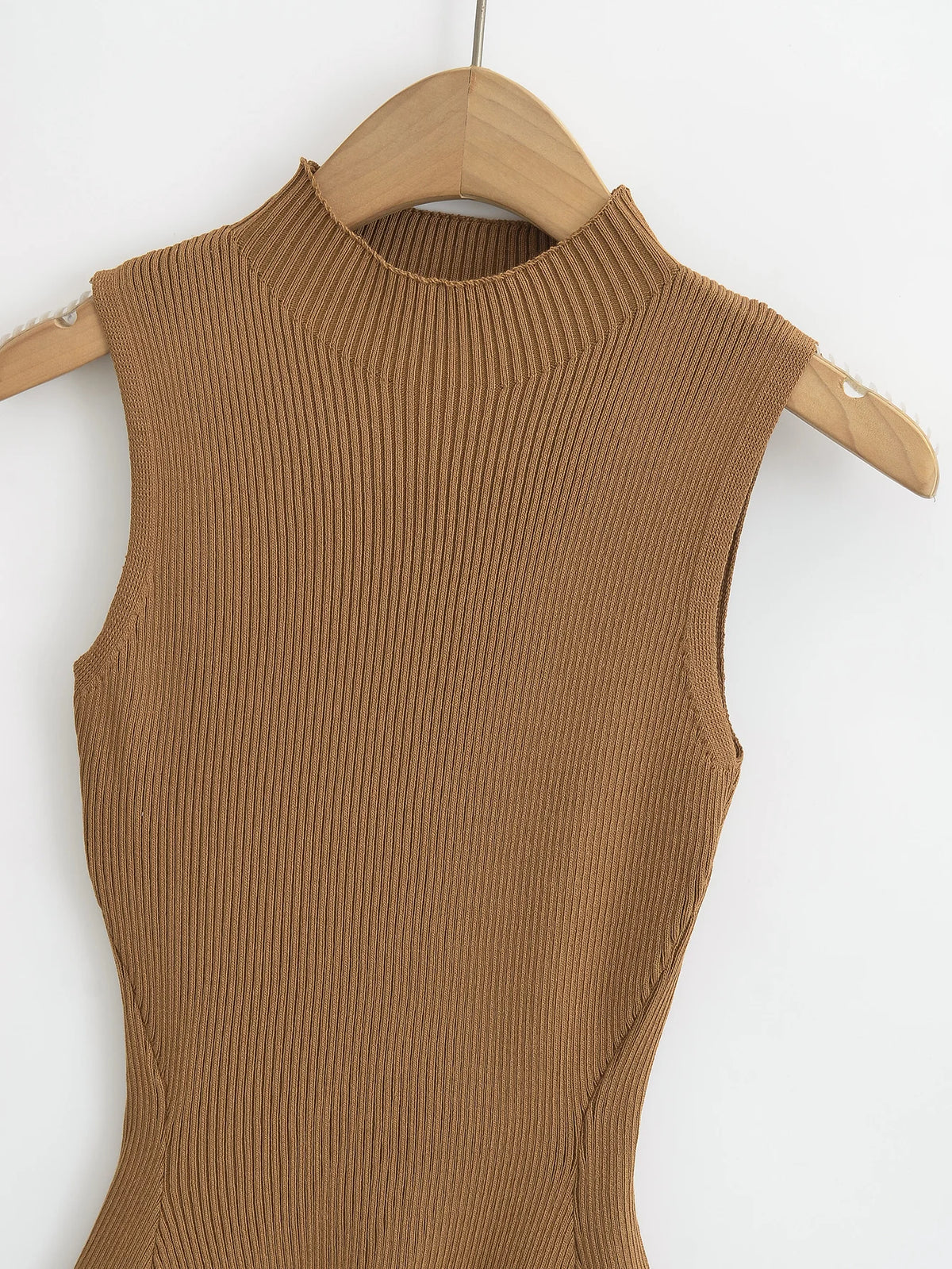 Summer Dresses for Women 2026 Sexy Sleeveless Knitted Dress Vestido Pullover Bodycon Mini Dress Summer