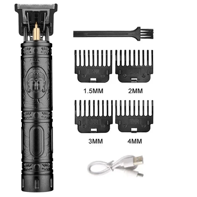 T9 Professional Electric Hair Clipper for Men Rechargeable Hair Cutting Machine Barber Shaver Haircut Remover Hair Trimmer 2026