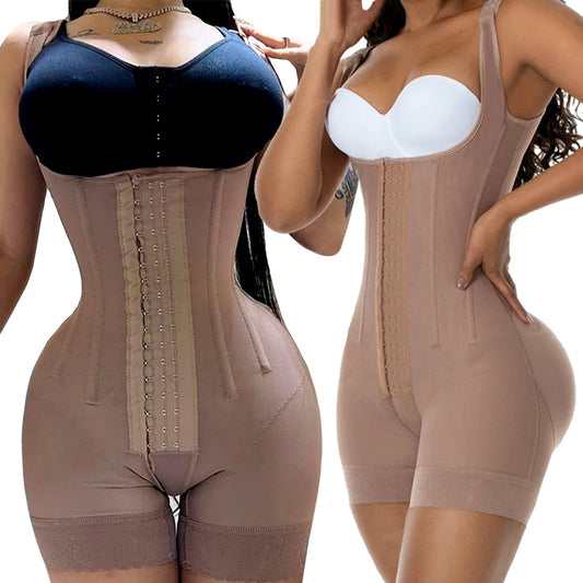 Fajas Colombianas Postquirúrgicas, Moldeadoras y Compresoras, Entrenador de Cintura, Levanta Glúteos, Ropa Moldeadora para Mujer, Moldeador Corporal Completo, Faja de Compresión BBL. Material Duradero.