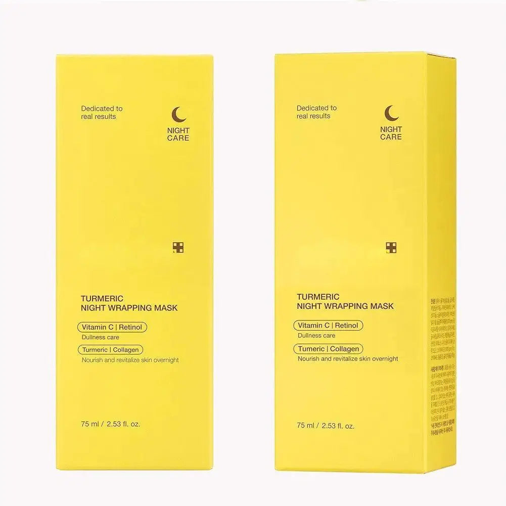 Turmeric Deep Collagen Peel Off Mask Anti Wrinkle Lifting Skin Care Masks For Nighttime Care Skin Hydrating Boost Gentle.2026 MASCARILLA NOCTURNA ANTI ACNE, HIDRATANTE Y LIMPIADOR FACIAL