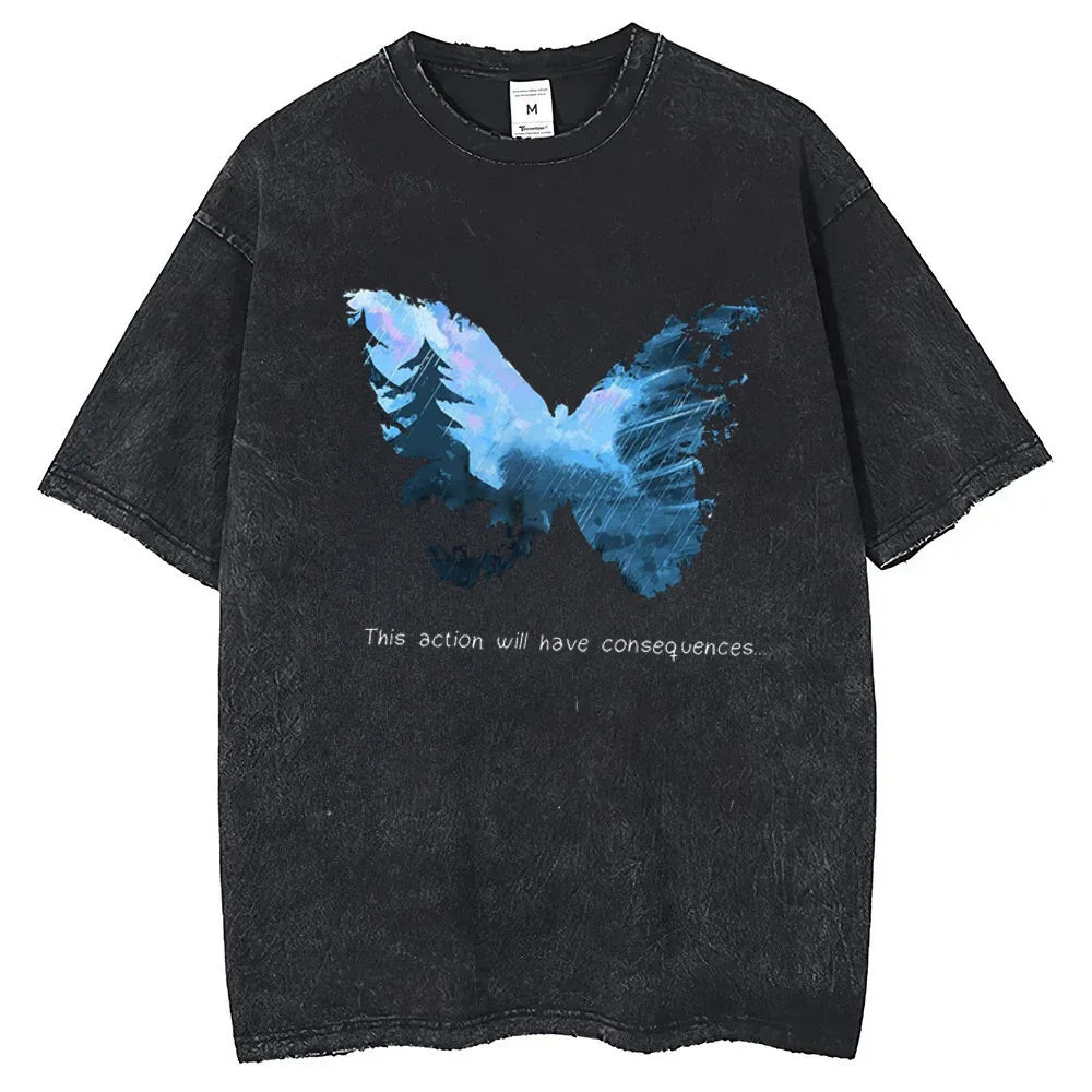 Life Is Strange Cotton T-shirt Short Sleeve Custom Man T-shirts Mens Tshirt Hip Hop Streetwear New Arrival Male Clothes. 2026