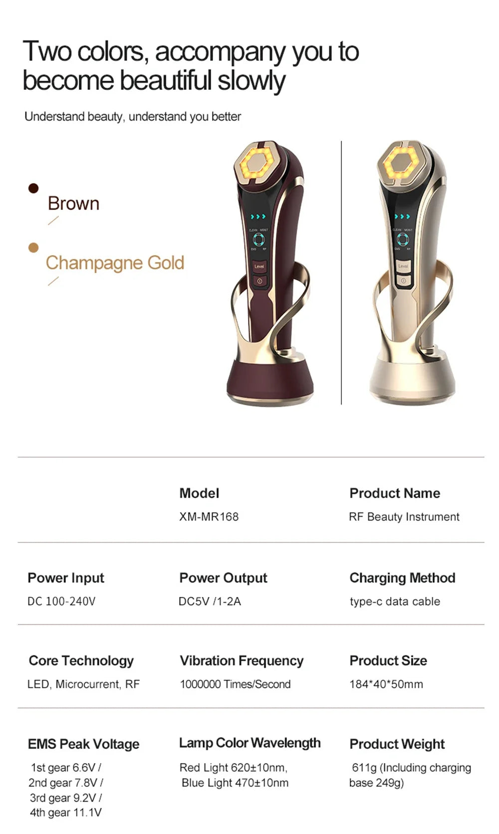 NEW Face Beauty Care Devices Multifunction Photon Skin EMS Massage Red Blue Light Anti Aging Tighten Wrinkle Removal Skin Care. 2026 DISPOSITIVO PARA LIMPIEZA FACIAL. AYUDA EL ESTIRAMIENTO.