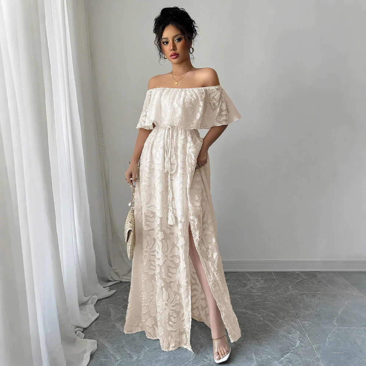 Women's Dresses 2025 Summer White Dress Women Cover-Ups Outfits Boho Hippie Chic Long Maxi Dresses Female Clothes Robe Vestidos 2026 High Elegance