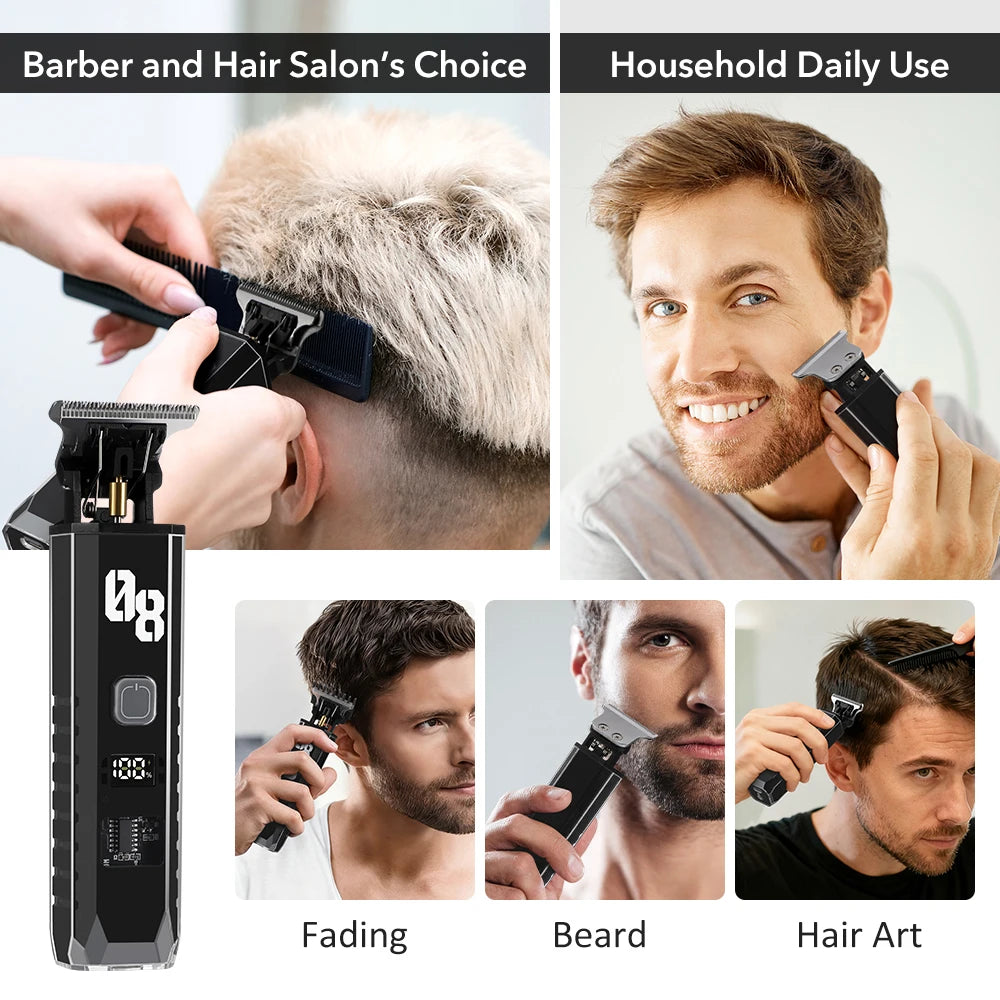 Electric Hair Clipper Barber Mower Cutting Machine Trimmer for Man Razor Men's Mower Haircut Men Affair Machine Beard Cutter 2026