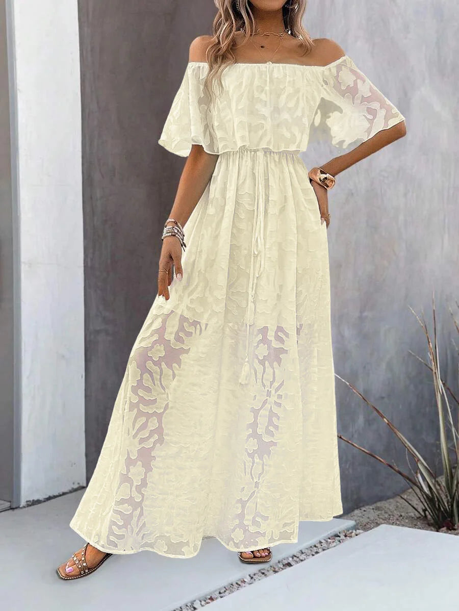 Women's Dresses 2025 Summer White Dress Women Cover-Ups Outfits Boho Hippie Chic Long Maxi Dresses Female Clothes Robe Vestidos 2026 High Elegance