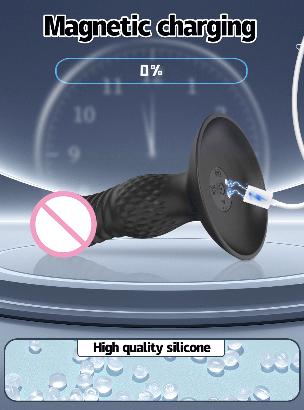 Thrusting Anal Plug Vibrator Butt Plug Male Prostate Massager Telescopic G Spot Vibrator Stimulator Sex Toys for Women Men 18+