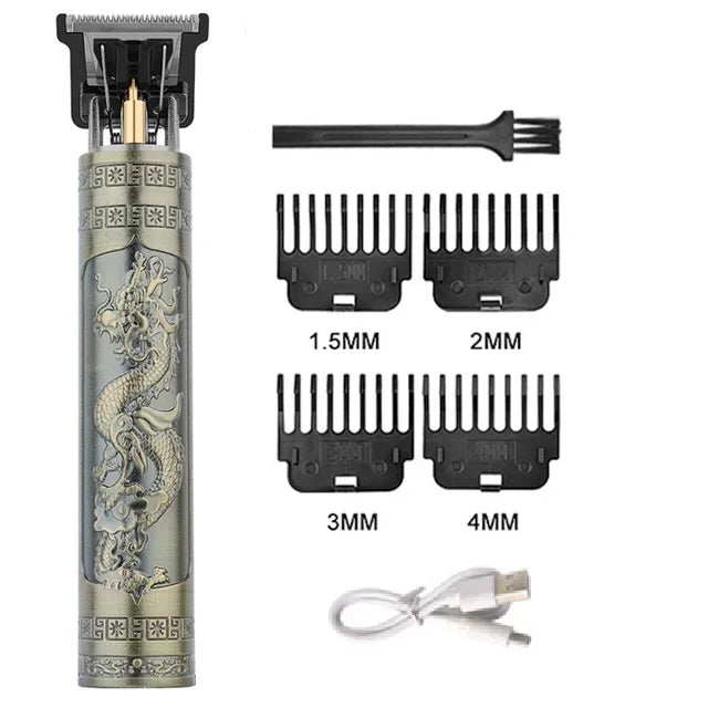T9 Professional Electric Hair Clipper for Men Rechargeable Hair Cutting Machine Barber Shaver Haircut Remover Hair Trimmer 2026
