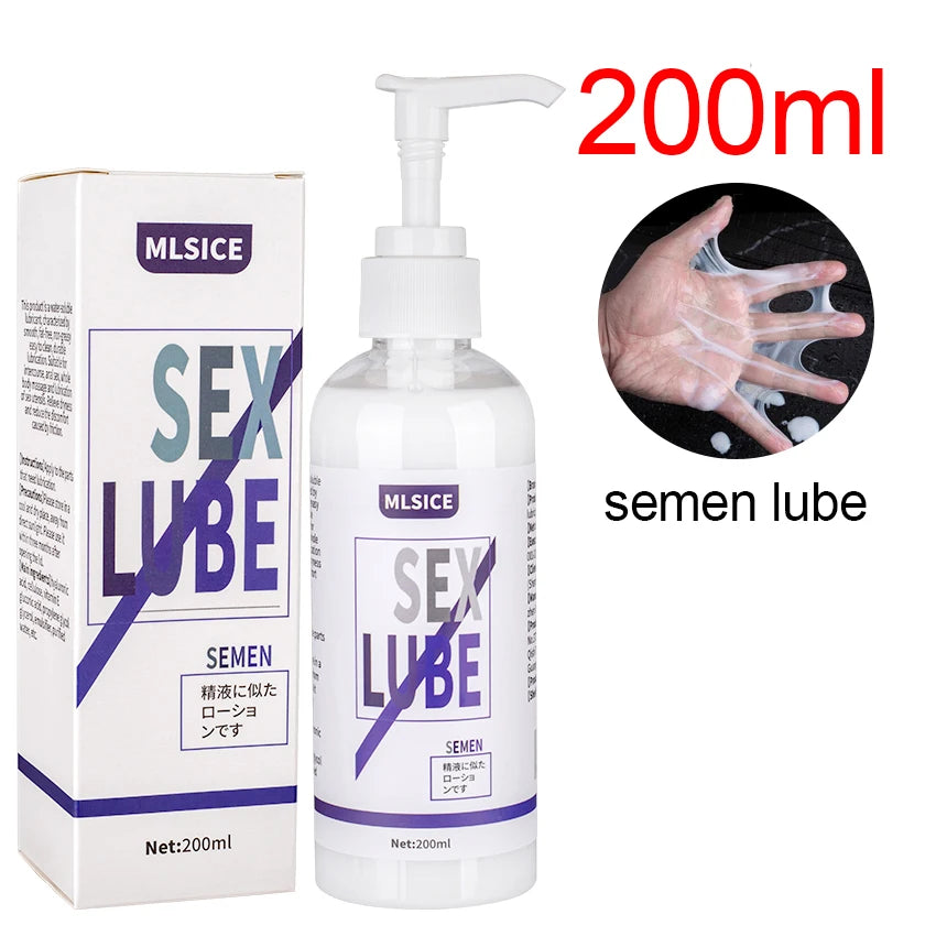 Anal Lubricant For Sexy Adult Man Water-Based Lubrication Vagina Masturbator Sex Toy Lube Intimate Sex Game Penetration-Anal
