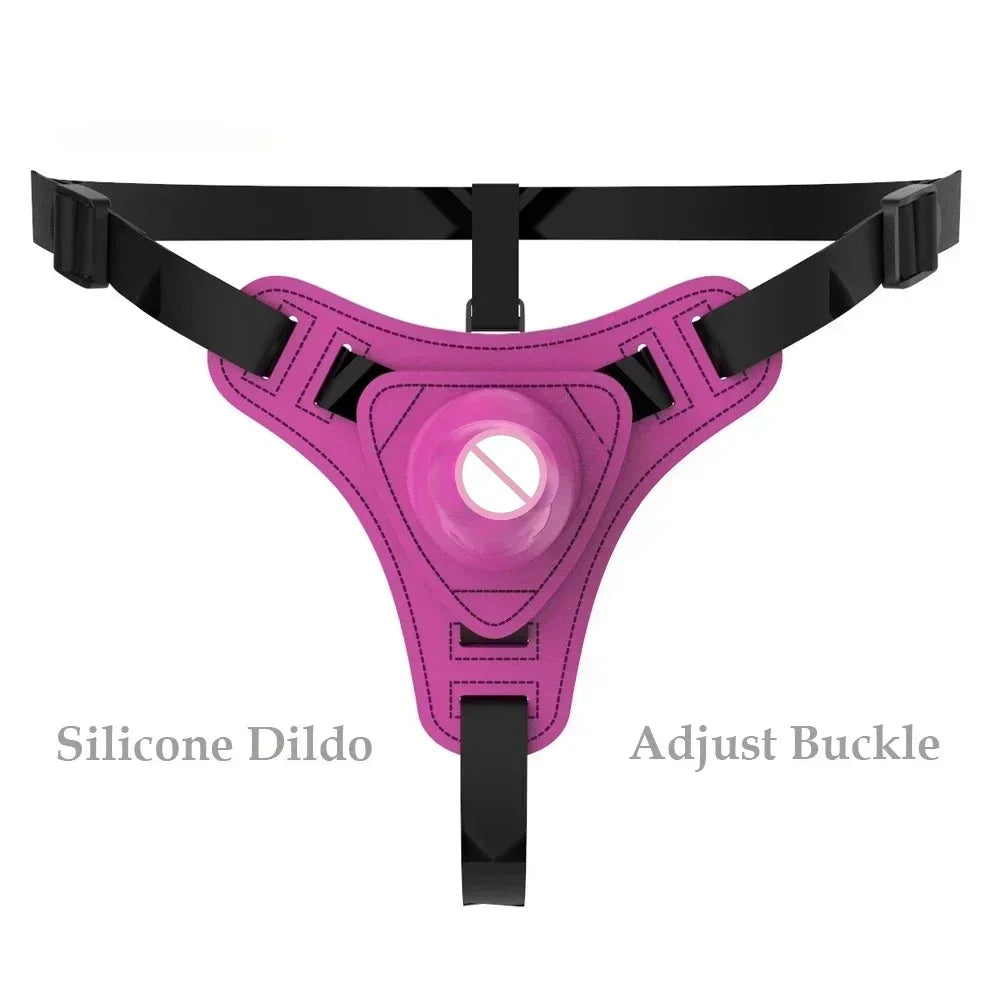 2026. Dildos Strap on Wearable Realistic Dildo Pants for Women Gay G-spot Penis Harness Belt Erotic Panties Adult Sex Toys for L 2026