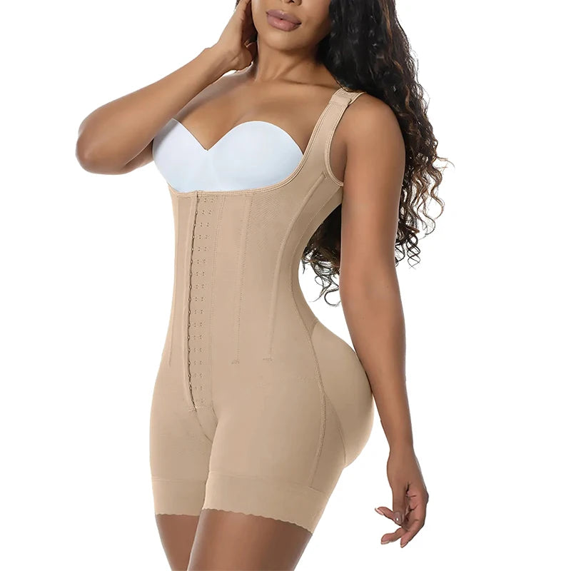Fajas Colombianas Postquirúrgicas, Moldeadoras y Compresoras, Entrenador de Cintura, Levanta Glúteos, Ropa Moldeadora para Mujer, Moldeador Corporal Completo, Faja de Compresión BBL. Material Duradero.