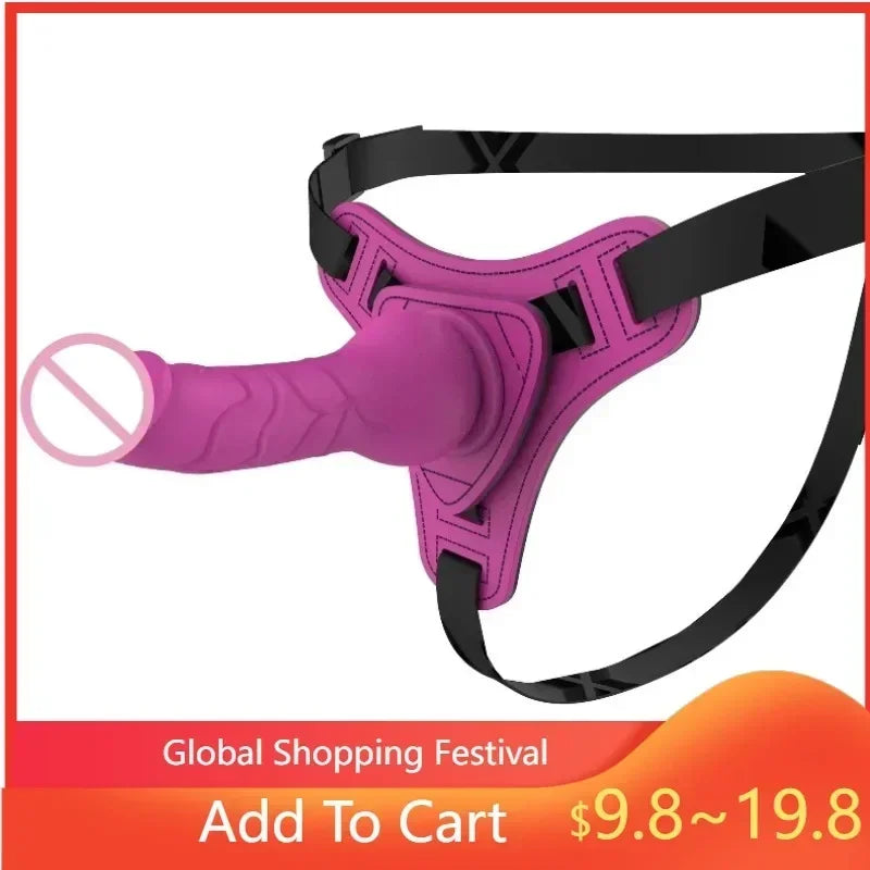 2026. Dildos Strap on Wearable Realistic Dildo Pants for Women Gay G-spot Penis Harness Belt Erotic Panties Adult Sex Toys for L 2026