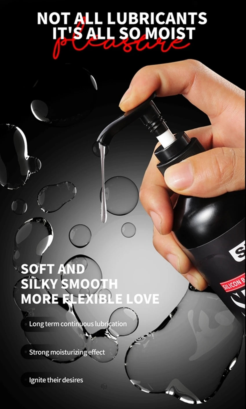 Lubricante Íntimo Premium 200ml / 300ml
Fórmula a base de silicona y agua para una lubricación intensa, duradera y ultra suave. Diseñado para máxima comodidad y placer, seguro para uso personal e íntimo, ideal para juguetes sexuales. Textura tipo gel, sed