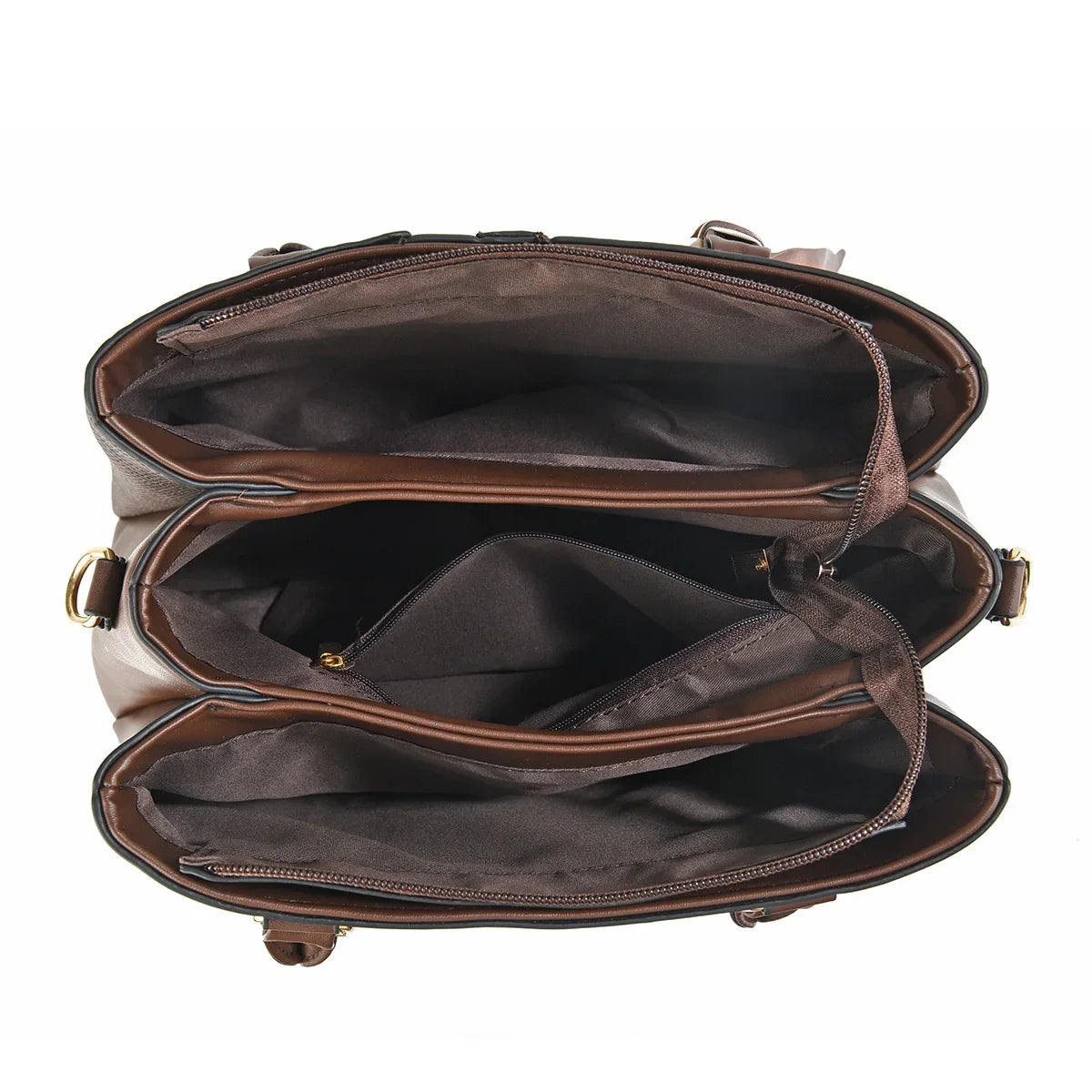 Large Capacity Fashion Color Block Mat Mother And Daughter Handbag Ladies Handbag with Scarf Soft Polyester Lining Zipper Closur 2026
