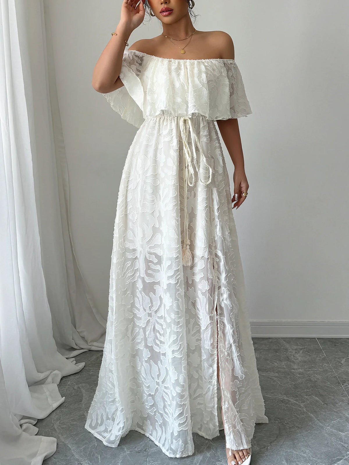 Women's Dresses 2025 Summer White Dress Women Cover-Ups Outfits Boho Hippie Chic Long Maxi Dresses Female Clothes Robe Vestidos 2026 High Elegance