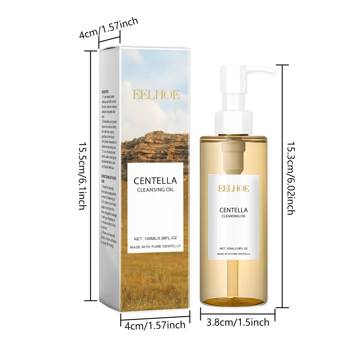 Centella Skincare Set: Gentle Cleansing, Moisturizing & Brightening for Long-Lasting Hydrated, Smooth Skin