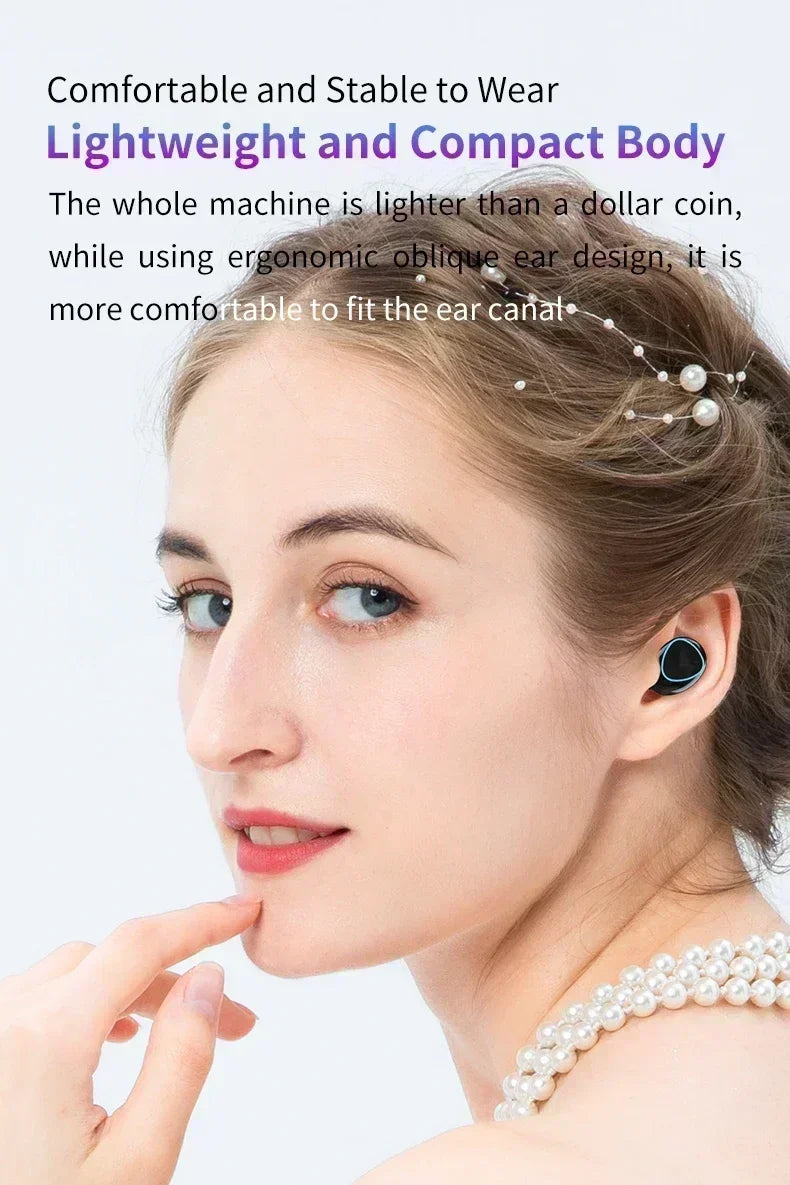 Auriculares Inalámbricos M10 Original | Bluetooth, Estéreo, Cancelación de Ruido, Micrófono, Altavoz Portátil para Gaming y Deportes