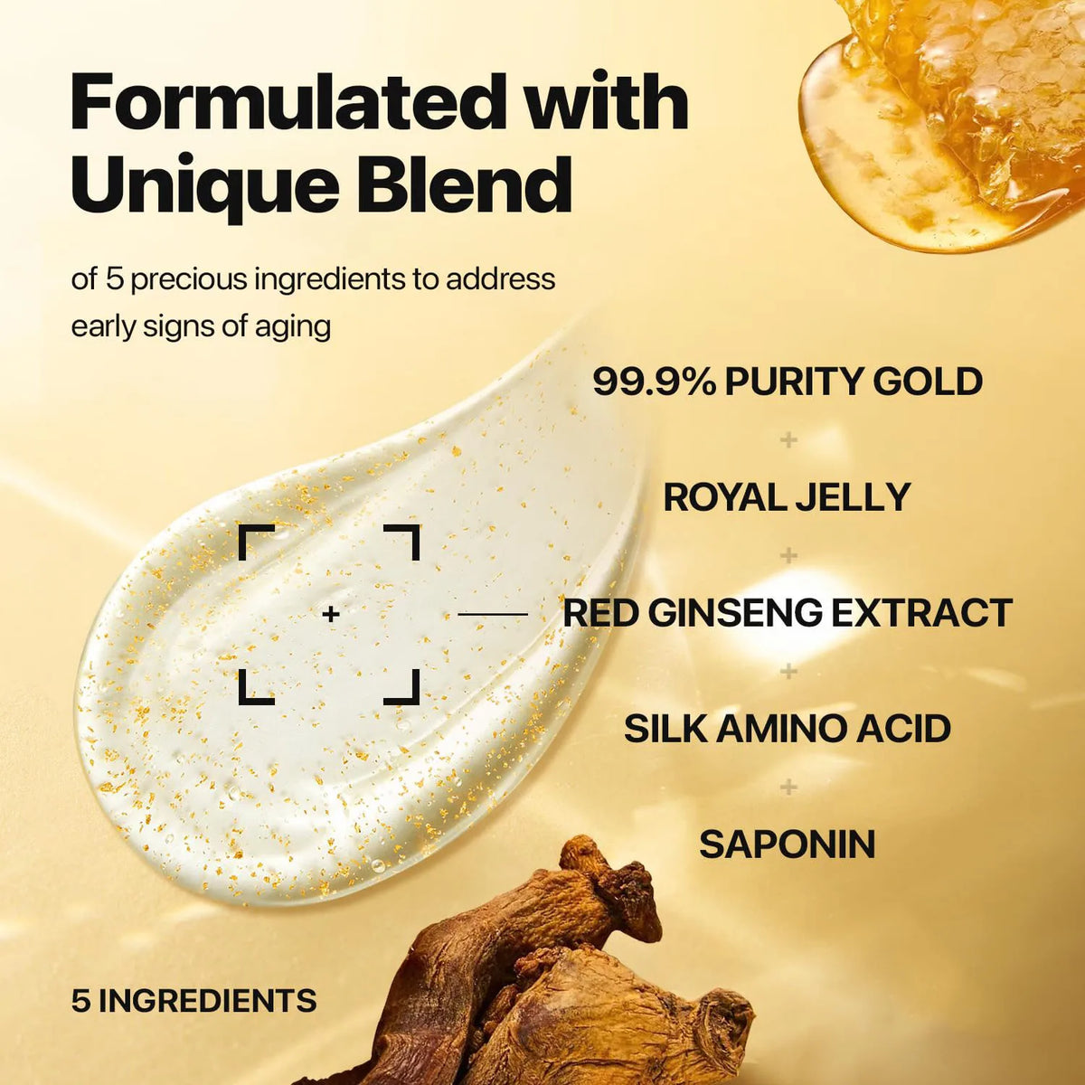 Nature Ginseng Gold Silk Watery Cream Gold Premium Skin Care,Anti-Aging Moisturizer for Skin, Wrinkle Care with Ginseng Saponins. 2026 CREMA HIDRATANTE DORADA ANTI GRIETAS FACIALES