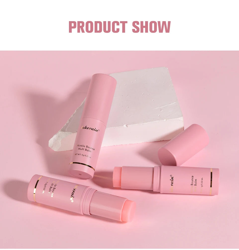 PINK Hydrating Stick Extract Deep Hydrating Facial Skin Multi-functional Pink Balm Stick Skin Care Makeup Base Products. 2026 BASE ROSADA HIDRATANTE PARA TES BLANCA. REJUVENECEDOR ANTI GRIETAS