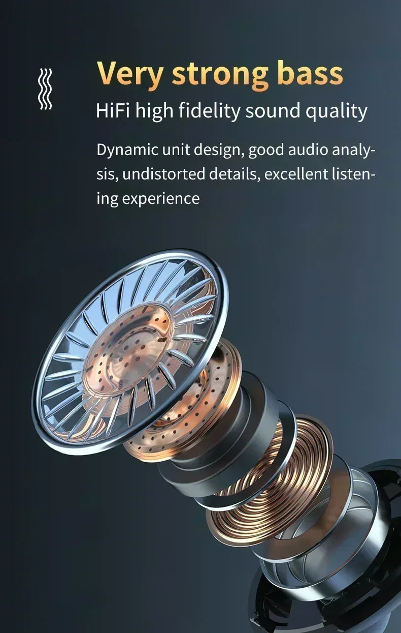 Auriculares Inalámbricos M10 Original | Bluetooth, Estéreo, Cancelación de Ruido, Micrófono, Altavoz Portátil para Gaming y Deportes