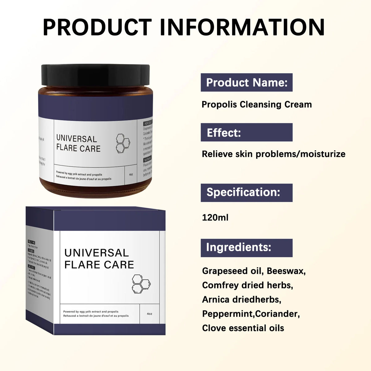 Body Care Cream Deep Hydration Moisturize Smooth Skin EXTERNAL Use Massage Daily Body Skincare