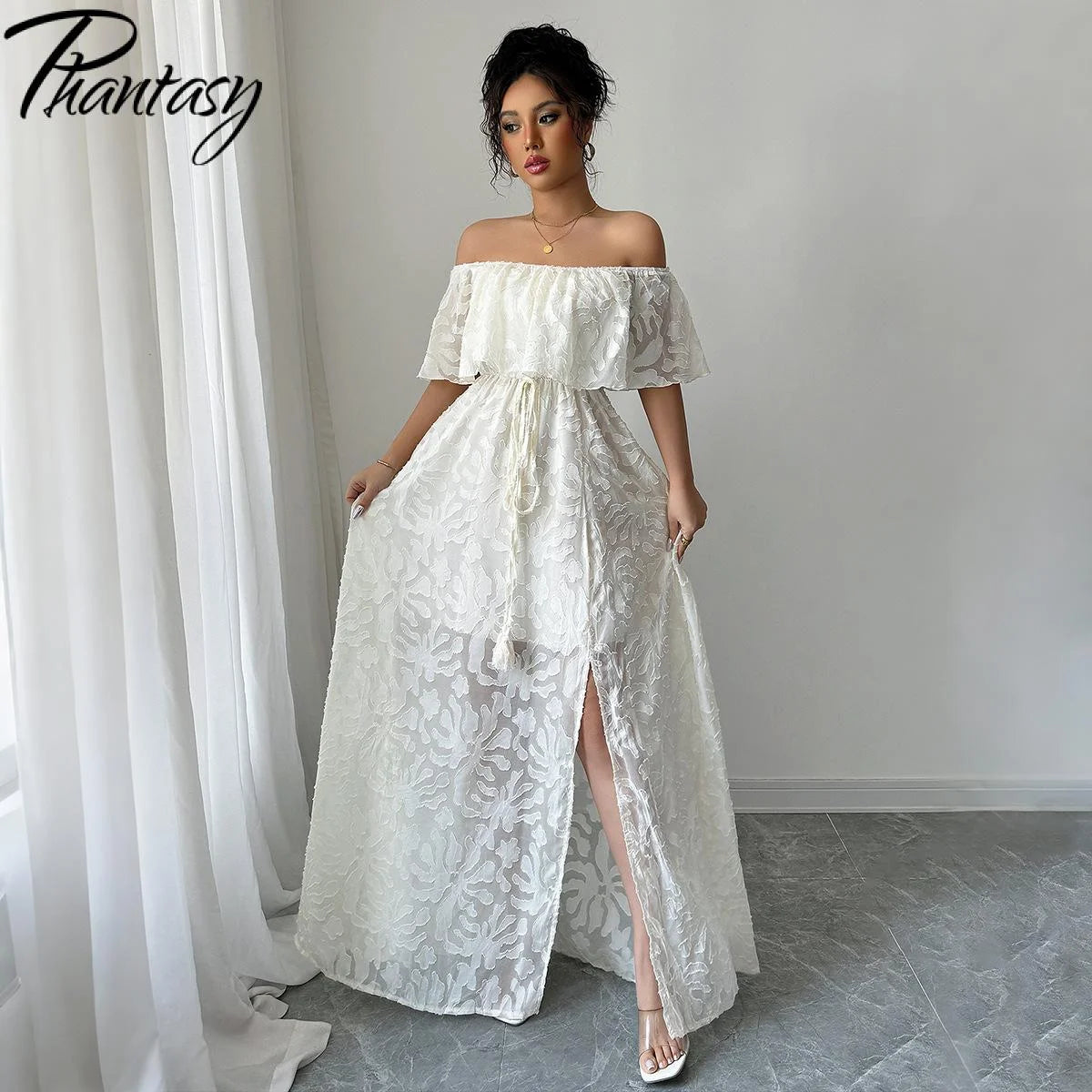 Women's Dresses 2025 Summer White Dress Women Cover-Ups Outfits Boho Hippie Chic Long Maxi Dresses Female Clothes Robe Vestidos 2026 High Elegance