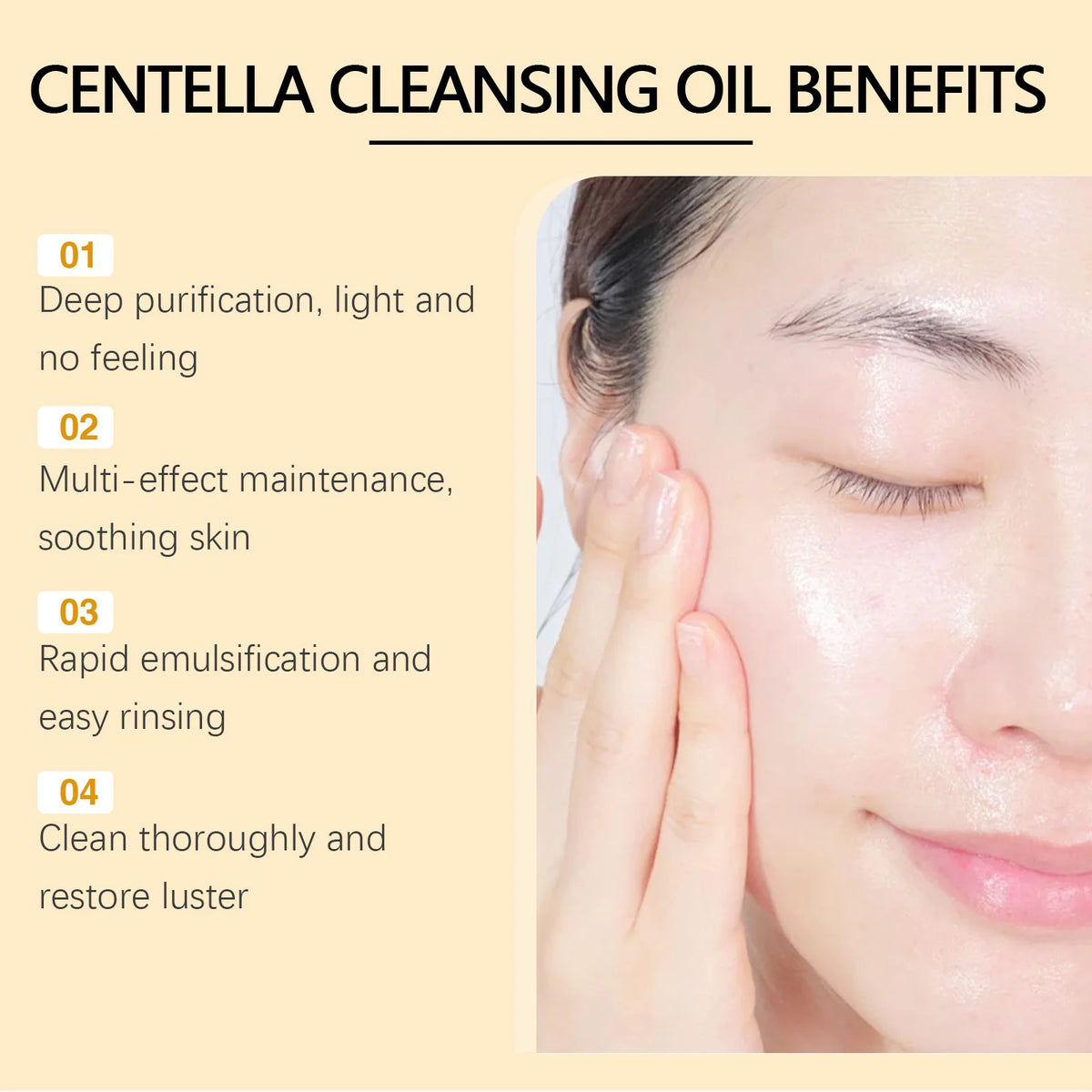Centella Skincare Set: Gentle Cleansing, Moisturizing & Brightening for Long-Lasting Hydrated, Smooth Skin