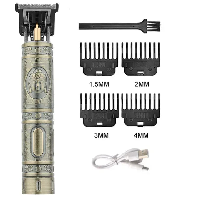 T9 Professional Electric Hair Clipper for Men Rechargeable Hair Cutting Machine Barber Shaver Haircut Remover Hair Trimmer 2026