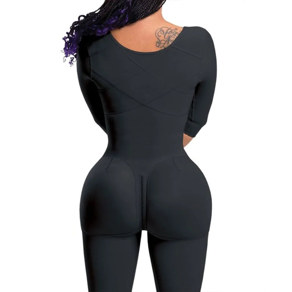 Fajas Colombianas Postquirúrgicas Shapewear BBL – Control Abdomen y Moldeado Perfecto