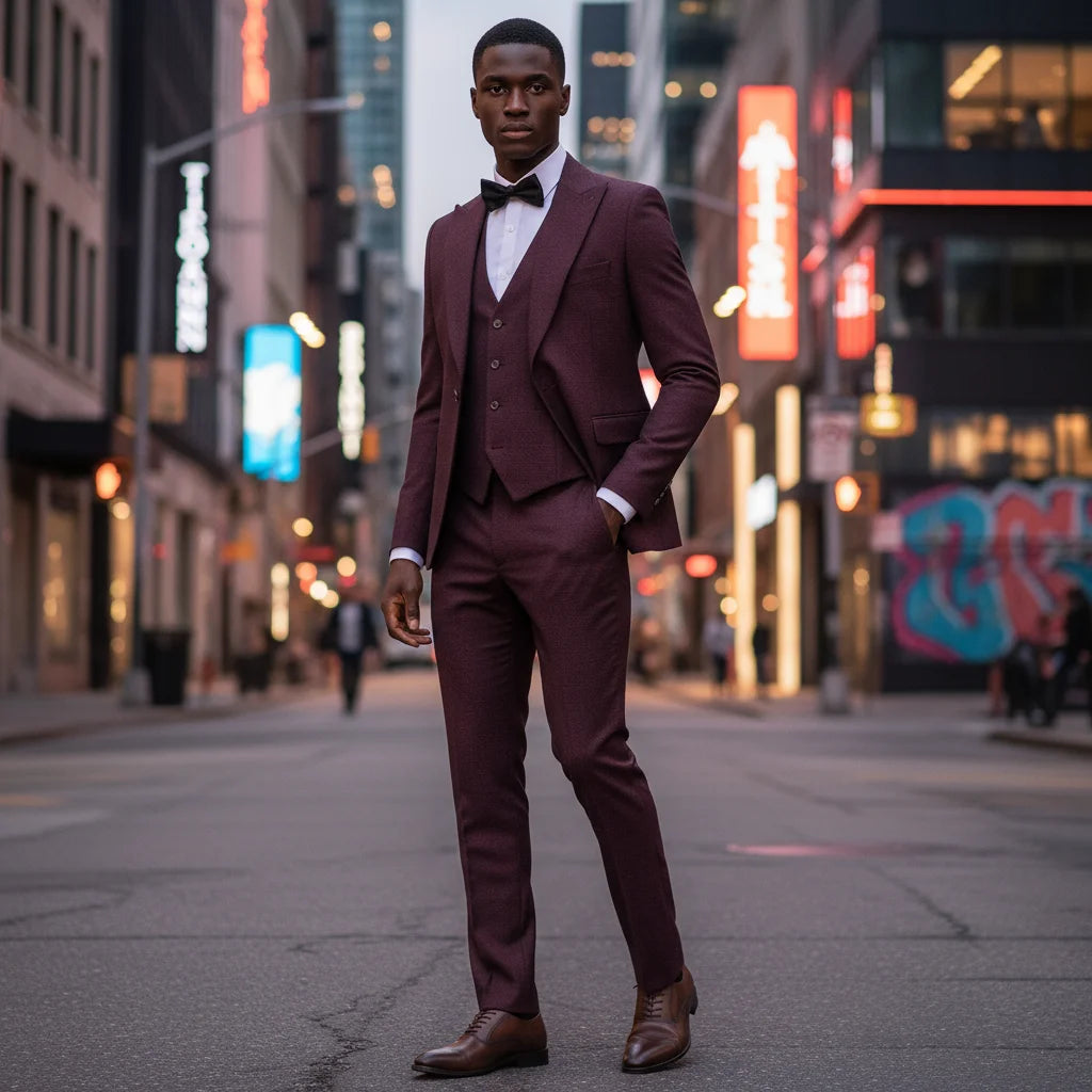 ST Cassy high quality suit men complete 3 pieces luxury Elegant Slim Fit Male Groom Wedding Party Dress Suit Business Office. 2026 Trajes Para Hombre, Bodas, Bautizos, Ocasion Elegante