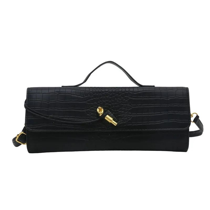 Woven Handbag, 2025 New Soft Leather Evening Bag, Fashionable and Versatile Horizontal Carrying Crossbody Bag.2026