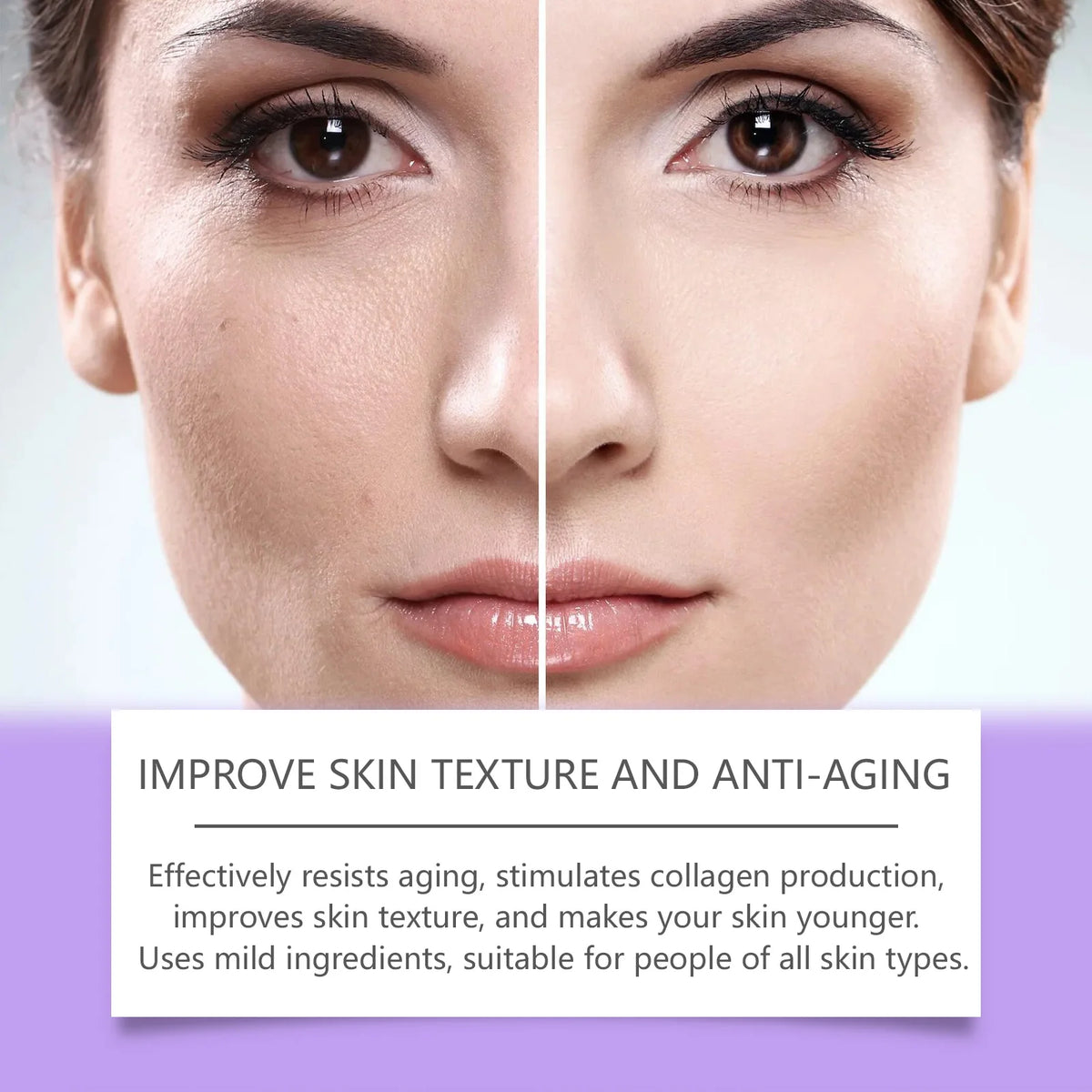 Crema facial suave con niacinamida — Aclarante, iluminadora, hidratación profunda, repara la piel seca, suavizante, con ácido hialurónico, cuidado facial, humectante.