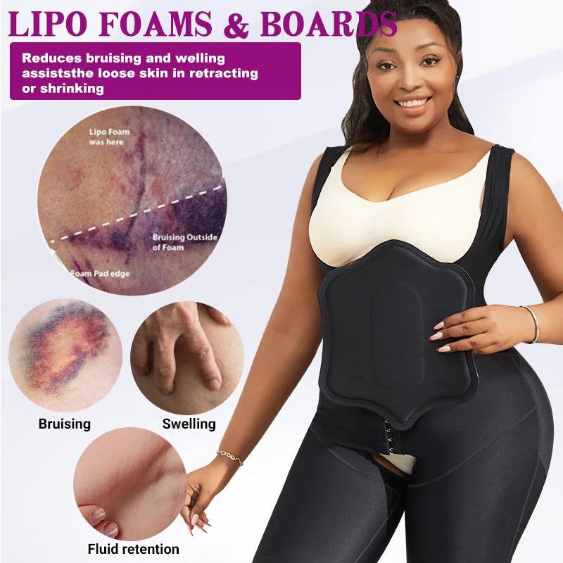 Aplanamiento Abdominal, Tabla Abdominal para Firmeza del Vientre.Lipo Foam Postoperatorio para Cirugía, Recuperación de Liposucción