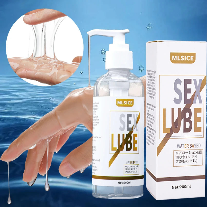 Anal Lubricant For Sexy Adult Man Water-Based Lubrication Vagina Masturbator Sex Toy Lube Intimate Sex Game Penetration-Anal