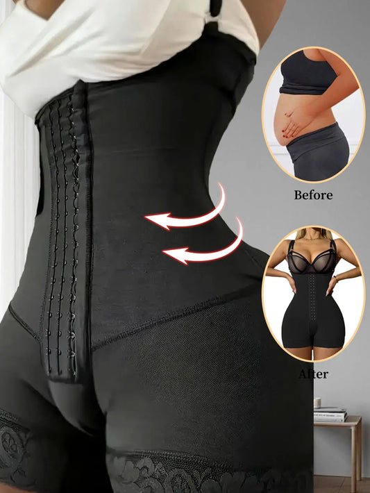 Fajas Postparto para Mujer, Moldeador Corporal de Alta Compresión, Reductor Adelgazante para Mujer, Ropa Interior Sexy, Body Moldeador Push Up. Compresion Extrema Alta