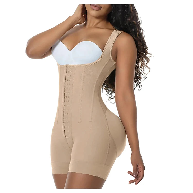 Fajas Colombianas Postquirúrgicas, Moldeadoras y Compresoras, Entrenador de Cintura, Levanta Glúteos, Ropa Moldeadora para Mujer, Moldeador Corporal Completo, Faja de Compresión BBL. Material Duradero.