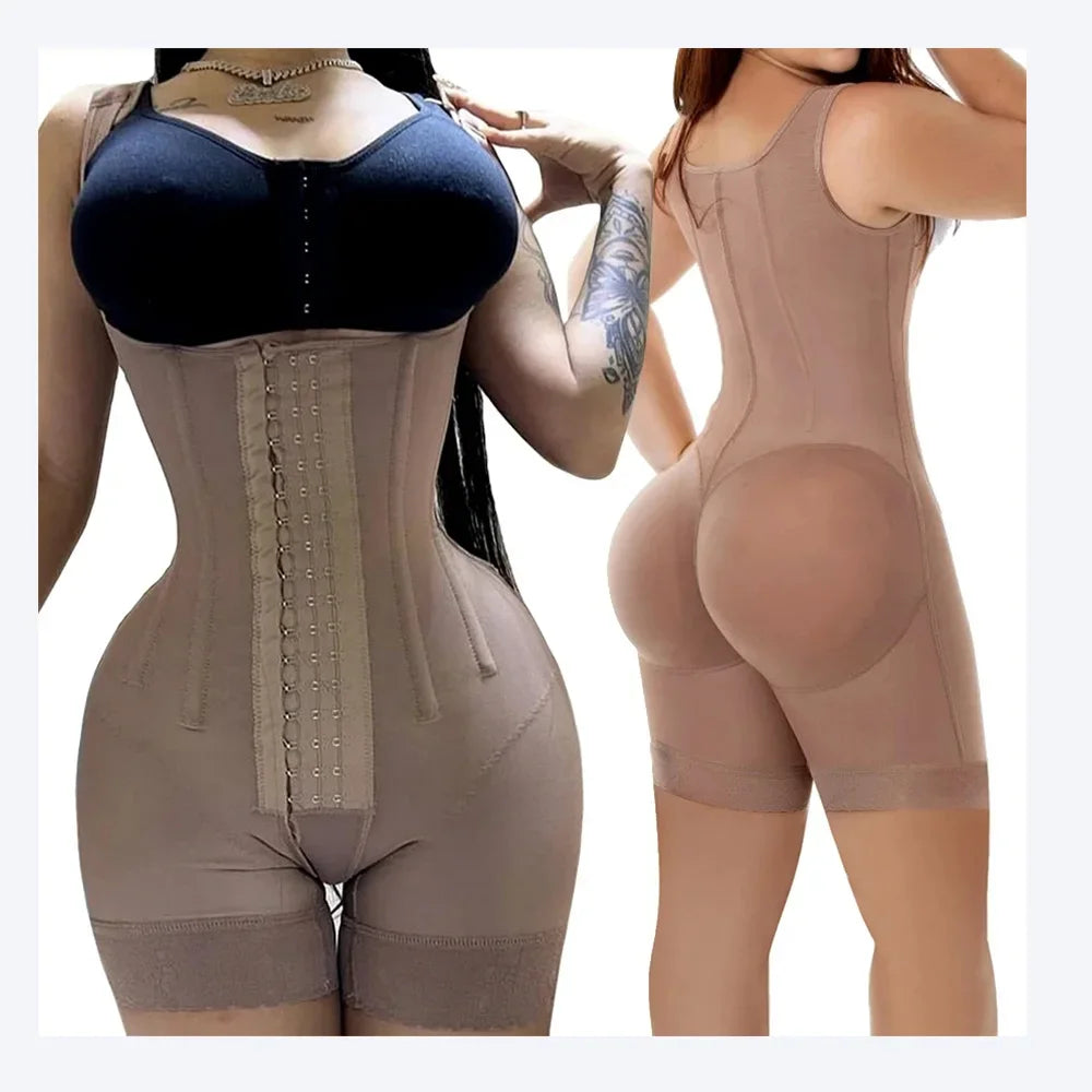 Fajas Colombianas Postquirúrgicas para Liposucción, Reductoras, Faja Postparto, Etapa 2, BBL, Control de Abdomen, Moldeadora de Cuerpo Completo