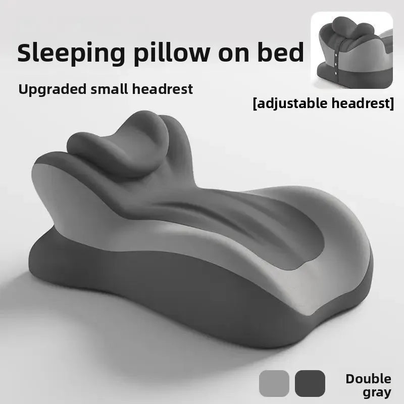 Almohada Cuña de Espuma Viscoelástica de Alta Densidad — Soporte Ortopédico Multi-Posición con Funda Removible y Lavable para Alivio de Dolor de Espalda, Cuello y Piernas