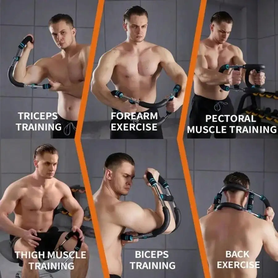 Adjustable Shaker Twister Arm Trainer, Chest & Forearm Workout Equipment, Home Fitness Strengthener for Arm Exercise 2026 Equipo para Pectorales, Brazos y Ante Brazos
