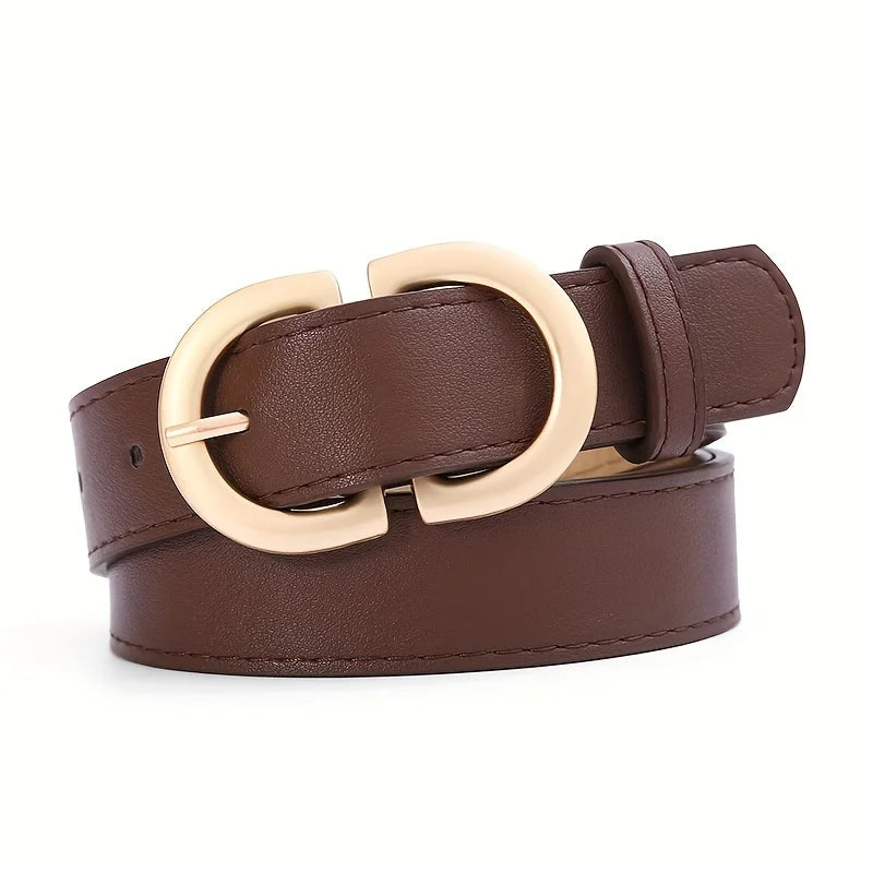 New Women's Belt, Denim Pants Belt, Korean Version Versatile and Simple Belt for Women 2026
