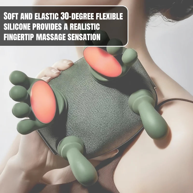 Masajeador de Cuello 2026 — Masajeador Eléctrico de Hombros y Cervical, Masaje de Tejido Profundo para el Cuerpo, Casi como un Masajista Real