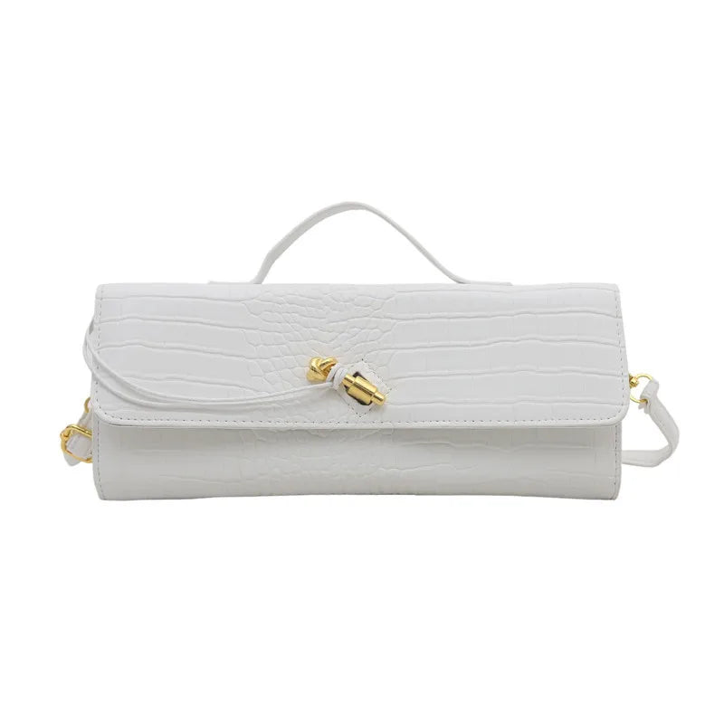 Woven Handbag, 2025 New Soft Leather Evening Bag, Fashionable and Versatile Horizontal Carrying Crossbody Bag.2026
