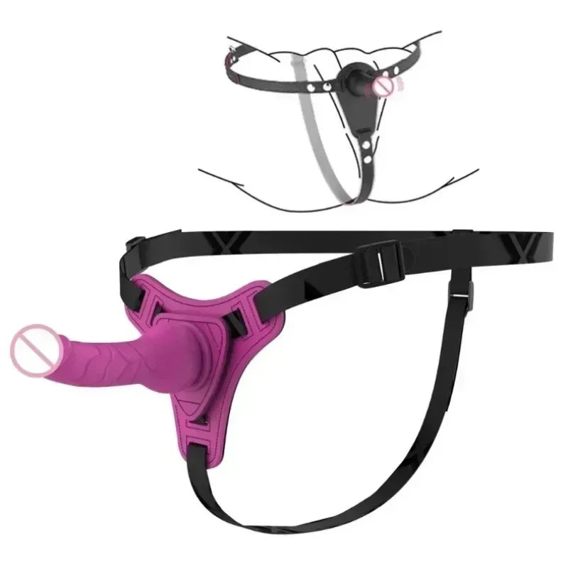 2026. Dildos Strap on Wearable Realistic Dildo Pants for Women Gay G-spot Penis Harness Belt Erotic Panties Adult Sex Toys for L 2026