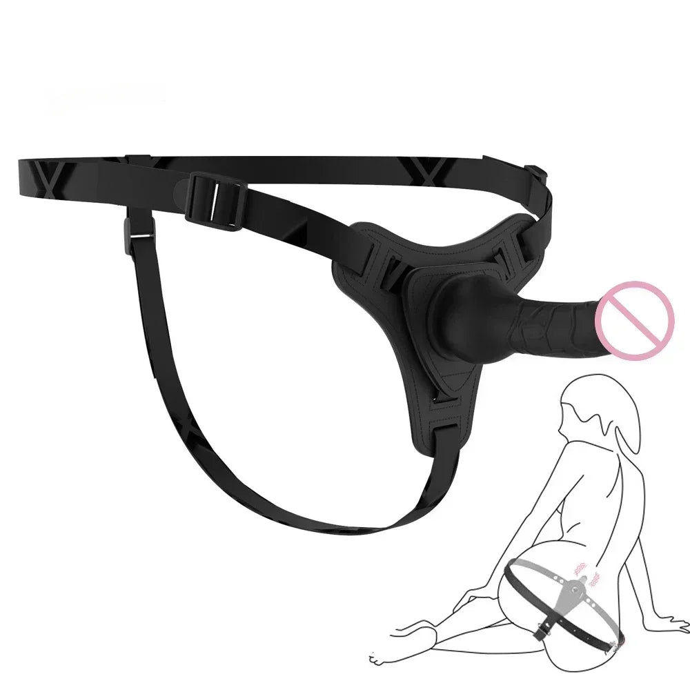 2026. Dildos Strap on Wearable Realistic Dildo Pants for Women Gay G-spot Penis Harness Belt Erotic Panties Adult Sex Toys for L 2026