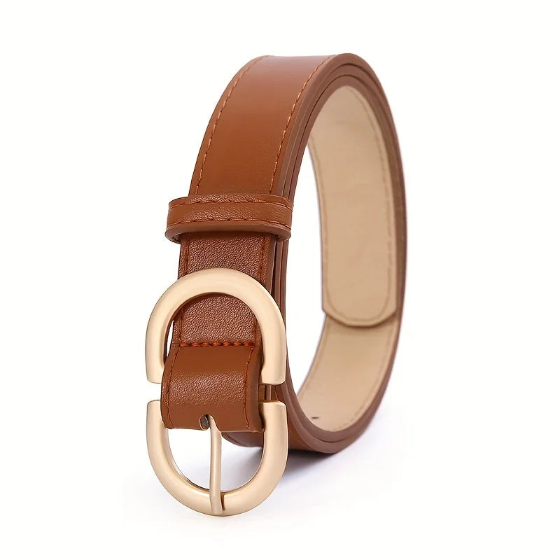 New Women's Belt, Denim Pants Belt, Korean Version Versatile and Simple Belt for Women 2026