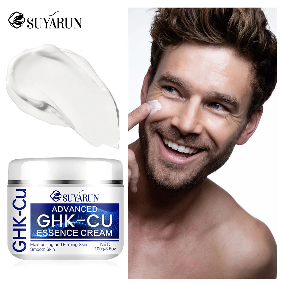 GHK-CU Cream - Anti-aging facial moisturizer, firming and moisturizing for all skin types, suitable for men and women.2026 UNISEX CREMA FACIAL PARA MEJOR LA APARIENCIA, CONTRA ARRUGAS E HIDRATANTE